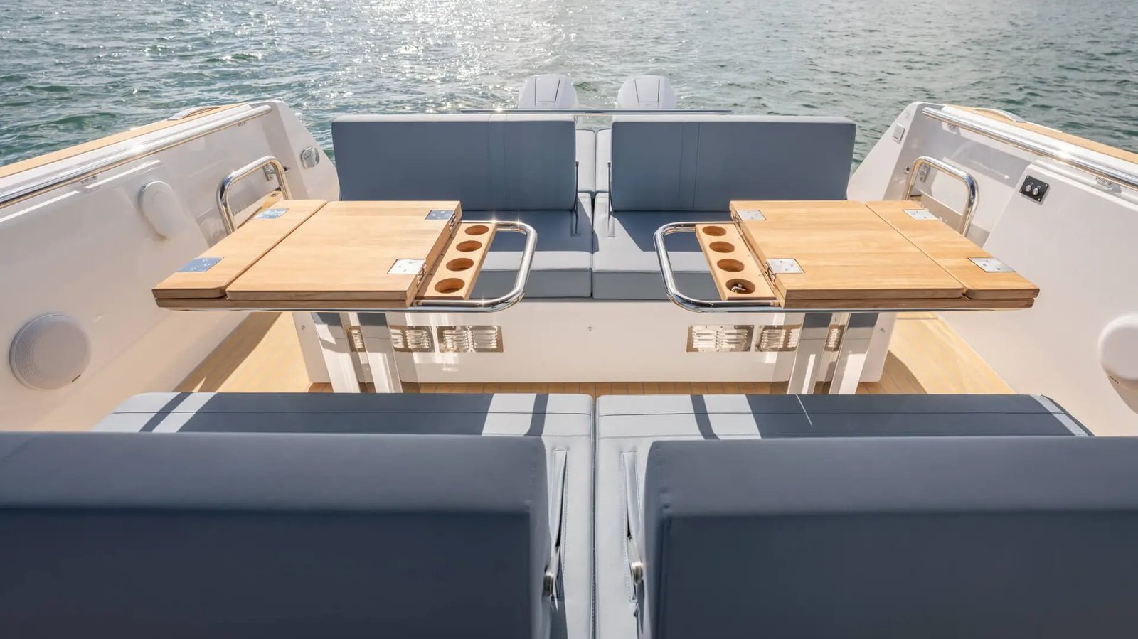 Cockpit Storage for Four Fridges