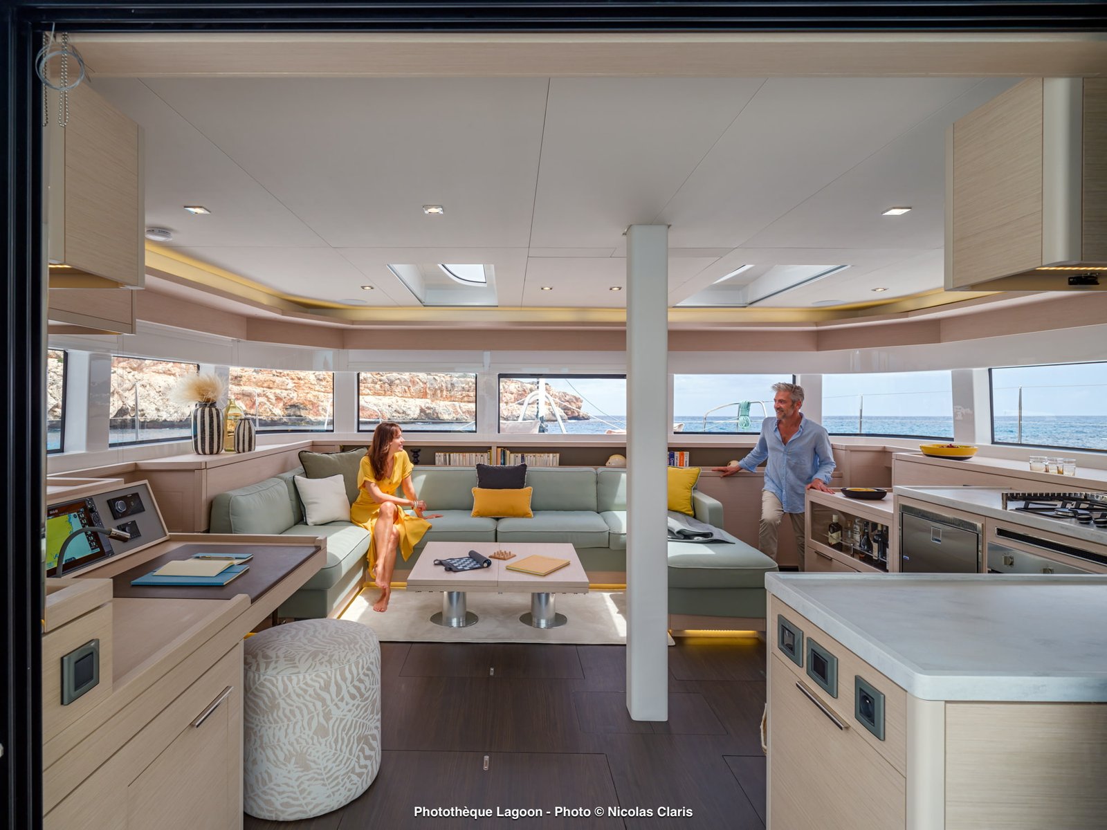 Six Equal Charter-Ready Cabins